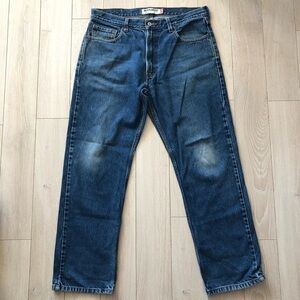 Vintage Levi’s 505 Regular Fit Straight Leg Jeans Size 36x32